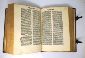 Los 306 - Biblia latina - Biblia latina. 1483 für Basel, Michael Wenssler, 1485 - 6 - thumb