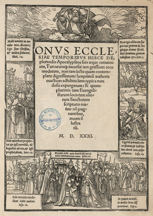 Los 366 - Pürstinger, Berthold - Onus ecclesiae temporibus hisce deplorandis Apocalypseos - 0 - thumb