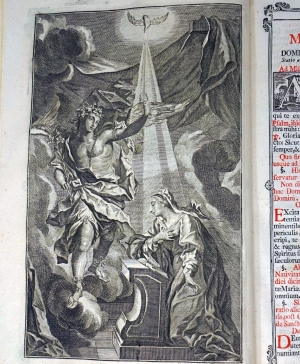 Lot 406, Auction  124, Missale romanum und Störcklin, Johann Rudolf - Illustr., ex decreto sacrosancti Concilii Tridentini restitutum 