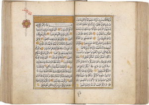 Lot 424, Auction  124, Koranhandschrift, Osmanischer Taschenkoran. Arabisches Manuskript auf Papier. Istanbul um 1840