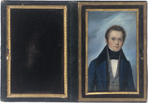 Lot 453, Auction  124, Miniatur Portrait, eines jungen Mannes 