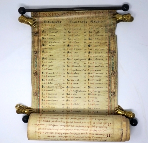 Lot 551, Auction  124, Lorscher Rotulus, Ms. Barth. 179 der Stadt- und Universitätsbibliothek Frankfurt am Main