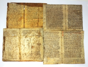 Los 803 - Lectionarium romanum - 4 große Makulaturfragment einer Handschrift des frühen 12. Jahrhunderts - 3 - thumb