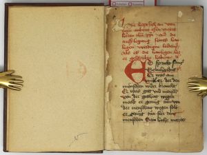 Los 863 - Heinrich von St. Gallen - Extendit manum. Deutsche Handschrift auf Papier. Umfangreiches Fragment mit 117 Bl.    - 4 - thumb