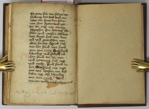 Los 863 - Heinrich von St. Gallen - Extendit manum. Deutsche Handschrift auf Papier. Umfangreiches Fragment mit 117 Bl.    - 6 - thumb