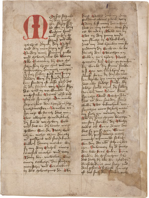 Los 865 - Libellus de penitentia - Libellus de penitentia. Deutsche Handschrift auf Papier - 0 - thumb