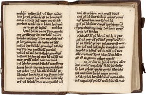 Los 885 - Johannes von Neumarkt - Gebetbuch. Tagzeitentraktate. Fragment einer deutschen Handschrift auf Papier - 1 - thumb