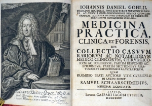 Los 1014 - Gohl, Johann Daniel - Medicina practica, clinica et forensis - 0 - thumb