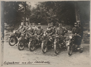 Los 1150 - Motorrad Sport Club Schwanheim - 2 Ausfahrtenbücher des M.S.C.S. Deutsche Handschrift auf Papier - 1 - thumb