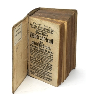 Lot 1177, Auction  124, Lund, Johann, Öffentlicher Gottesdienst der alten Hebräer