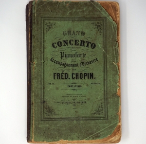 Lot 1218, Auction  124, Chopin, Fréderic, Grand Concerto. (Mi-Mineur) pour Pianoforte avec Accompagnement d’Orchestre