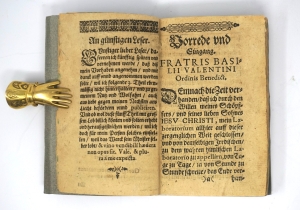 Los 1230 - Basilius Valentinus - Letztes Testament und Offenbahrung der himmlischen und irrdischen Geheimsüß  - 5 - thumb