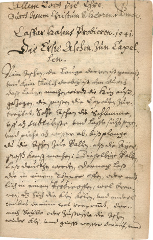 Lot 1230, Auction  124, Basilius Valentinus, Letztes Testament und Offenbahrung der himmlischen und irrdischen Geheimsüß 