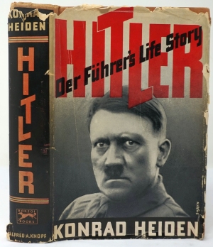 Los 1249 - Heiden, Konrad - Hitler. A Biography (in OSchutzumschlag) - 0 - thumb