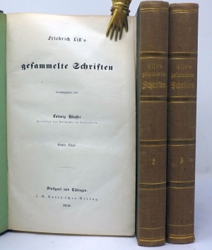 Lot 1273, Auction  124, List, Friedrich, Gesammelte Schriften