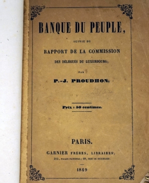 Los 1280 - Proudhon, Pierre-Joseph - Banque du peuple suivie  - 0 - thumb