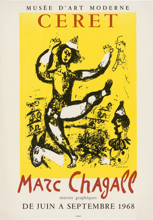 Lot 1354, Auction  124, Chagall, Marc, Musée d'art Moderne. Ceret