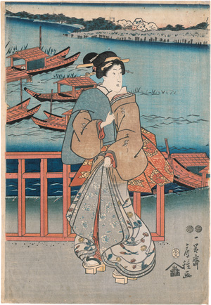 Lot 1511, Auction  124, Fusatane, Utagawa, Isshosai