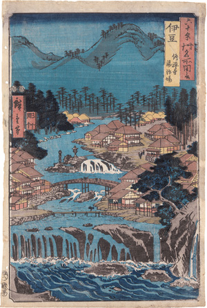 Los 1539 - Hiroshige, Ando Ichiryusai - Izu Shuzenji tojiba - 0 - thumb