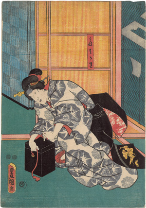 Los 1589 - Kunisada, Utagawa - Bijin-ga - 0 - thumb