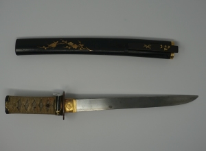 Los 1678 - Wakizashi - Japanisches Kurzschwert in Holzscheide und mit kleinem Kozuka-Beimesser - 1 - thumb