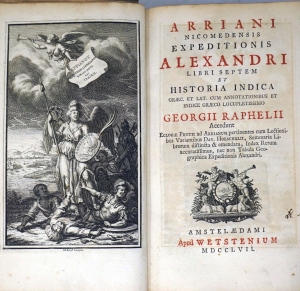 Lot 2005, Auction  124, Arrienus, Lucius Flavius, Expeditionis Alexandri libri septem et historia Indica 