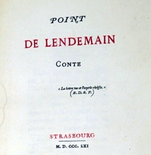 Lot 2026, Auction  124, Denon, Dominique-Vivant, Point de lendemain