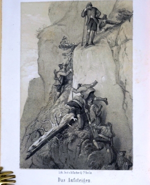 Lot 2056, Auction  124, Gerstäcker, Friedrich, Eine Gemsjagd in Tyrol