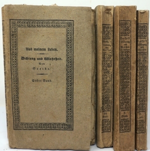 Lot 2060, Auction  124, Goethe, Johann Wolfgang von, Aus meinem Leben