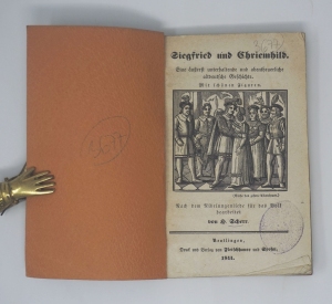 Lot 2124, Auction  124, Scherr, Johannes, Siegfried und Chriemhild