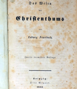 Lot 2174, Auction  124, Feuerbach, Ludwig, Das Wesen des Christenthums