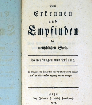 Lot 2178, Auction  124, Herder, Johann Gottfried, Vom Erkennen und Empfinden der menschlichen Seele