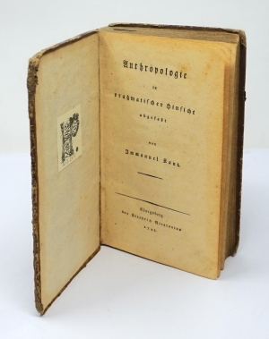 Lot 2180, Auction  124, Kant, Immanuel, Anthropologie in pragmatischer Hinsicht