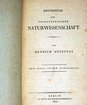 Los 2189 - Steffens, Heinrich - Grundzüge der philosophischen Naturwissenschaft - 0 - thumb