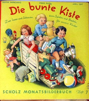 Lot 2198, Auction  124, bunte Kiste, Die, Zum Lesen und Schauen zum Spielen und Basteln + Beigabe