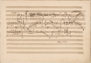 Lot 2625, Auction  124, Cramer, Johann Baptist, Signiertes Musikmanuskript