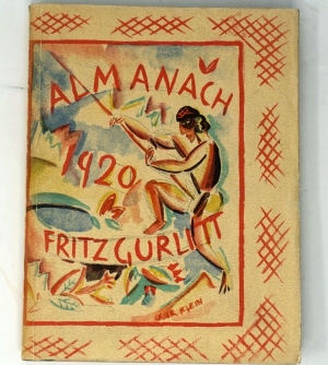 Lot 3003, Auction  124, Almanach auf das Jahr 1920, Herausgegeben von Fritz Gurlitt