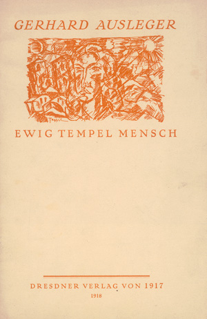 Lot 3019, Auction  124, Ausleger, Gerhard, Ewig Tempel Mensch