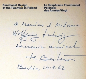 Los 3050 - Berlewi, Henryk - Funktionelle Grafik der zwanziger Jahre in Polen (Widmungsexemplar) - 0 - thumb