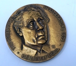 Los 3061 - Böll, Heinrich - Bronzemedaille anlässlich der Verleihung des Nobelpreises - 0 - thumb