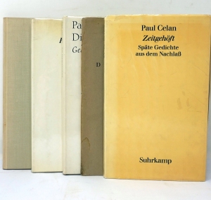 Lot 3081, Auction  124, Celan, Paul, Konvolut von 6 Werken in Erstausgaben