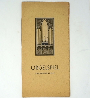 Lot 3186, Auction  124, Hesse, Hermann, Orgelspiel