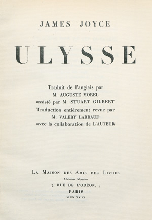 Los 3229 - Joyce, James - Ulysse - 0 - thumb