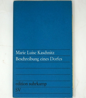 Lot 3248, Auction  124, Kaschnitz, Marie Luise, Beschreibung eines Dorfes (mit eigenh. Brief)