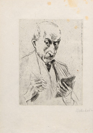 Lot 3290, Auction  124, Friedländer, Max J. und Liebermann, Max - Illustr., Max Liebermann (Vorzugsausgabe)