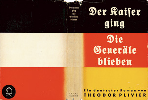 Lot 3344, Auction  124, Plivier, Theodor und , Der Kaiser ging - Die Generäle blieben