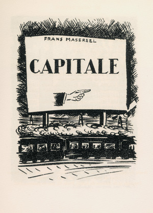 Lot 3379, Auction  124, Masereel, Frans, Capitale