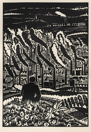 Lot 3381, Auction  124, Masereel, Frans, Die Stadt. 50 num. Exemplare auf Japan