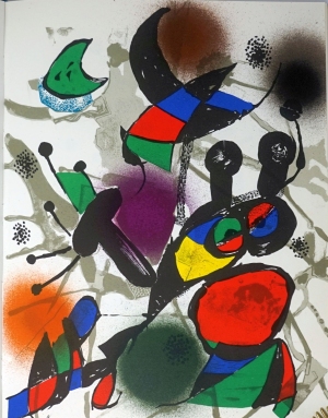 Lot 3398, Auction  124, Miró, Joan, Lithographe I-IV