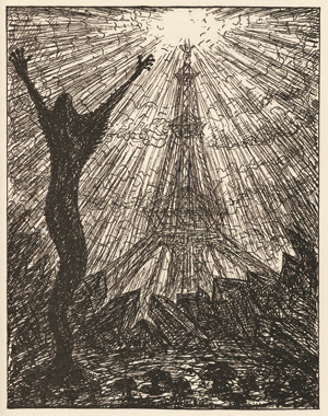 Lot 3478, Auction  124, Scheerbart, Paul, Lesabéndio. Mit Illustrationen von Alfred Kubin